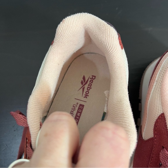 Reebok Classic Renaissance Sneakers Mauve Pink Maroon (rust) Women's Size 8.5 - Picture 6 of 14